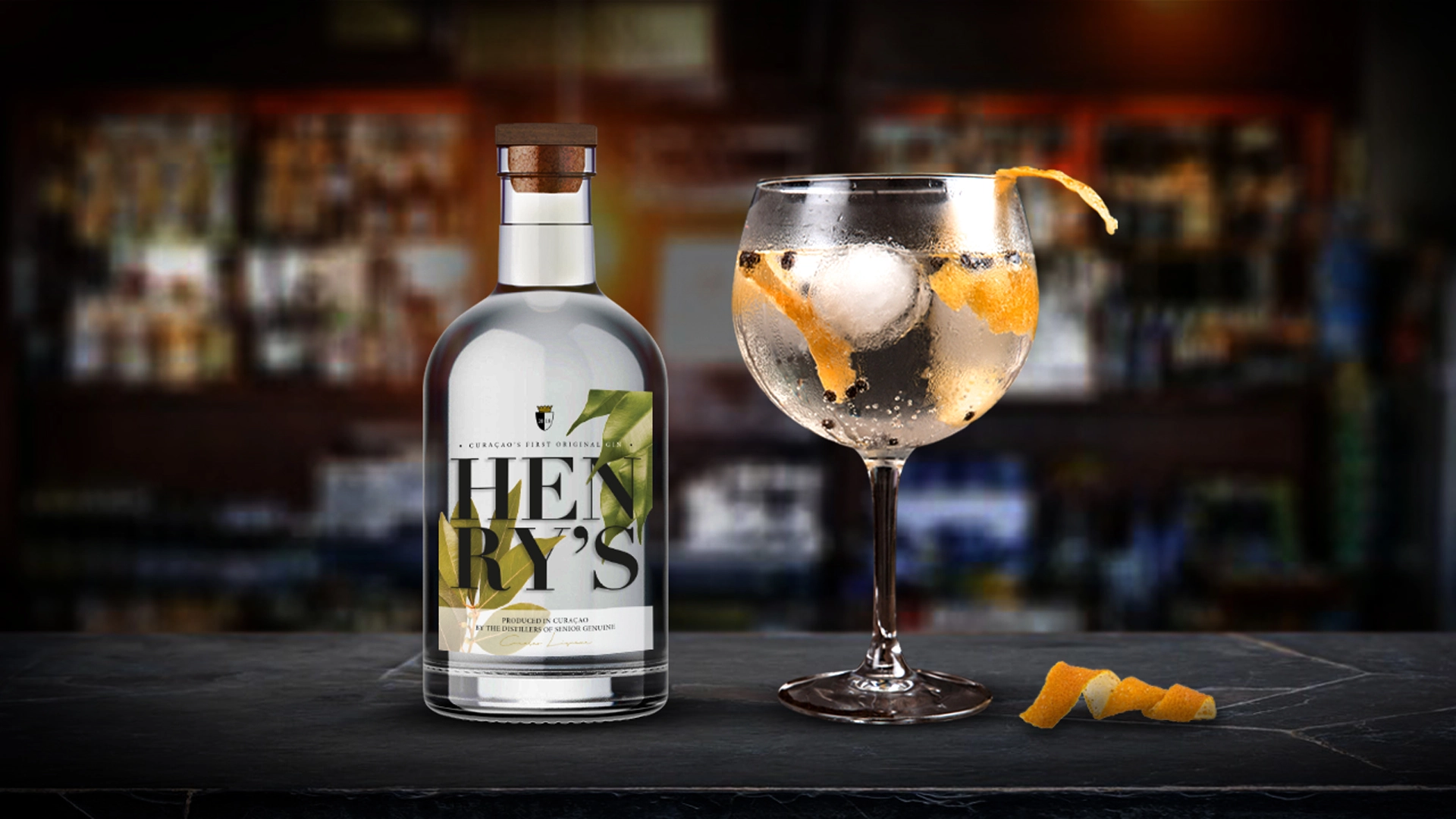 Branding and social media for Henry’s Gin